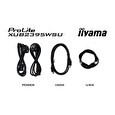 iiyama ProLite/XUB2395WSU-B5/22,5"/IPS/1920x1200/75Hz/4ms/Black/3R