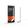 Tenda U2v5 AX300 WiFi 6 USB Adapter, 286 Mb/s, 802.11ax/b/g/n, 6 dBi, Soft AP, Win 7/10/11, Linux