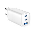 Gembird PD nabíječka 1xUSB-A 2xUSB-C 65W bilá
