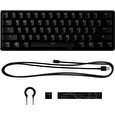 HyperX 60 Alloy Origins AQU/Drátová USB/US layout/Černá