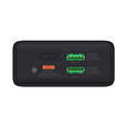 Baseus Adaman2 powerbanka 20000 mAh 30W 3xUSB/USB-C černá