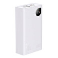 Baseus Adaman2 powerbanka 20000 mAh 30W 3xUSB/USB-C bílá