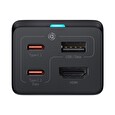 Baseus Nabíječka do sítě GaN5 Pro 2x USB-C/USB-A/HDMI 67W kabel 1.5m/USB-C kabel 1m černá