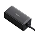 Baseus Nabíječka do sítě GaN5 Pro 2x USB-C/USB-A/HDMI 67W kabel 1.5m/USB-C kabel 1m černá