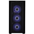 ASUS A21 CASE Transparent Glass BLACK, 4x ARGB LED fan, mATX, čierna