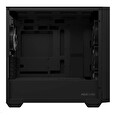 ASUS A21 CASE Transparent Glass BLACK, 4x ARGB LED fan, mATX, čierna