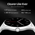 QCY Smartwatch GT S8, černé