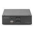 DIGITUS DS-12851 KVM Switch, 2x DP in, DP Out, 2x USB B, 4K @ 60 Hz, černá