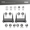 DIGITUS DS-55328 4K Wireless HDMI KVM Extender Set, 150 m