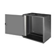DIGITUS DN-49207 Nástěnná skříň 19" 12U, SOHO PRO 595 x 540 x 400 mm, černá (RAL 9005)