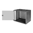 DIGITUS DN-49205 Nástěnná skříň 9U, SOHO PRO, nesmontovaná, 19", 460 x 540 x 400 mm, černá (RAL 9005)