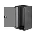 DIGITUS DN-49105 Nástěnná skříň 12U, SOHO PRO, nesmontovaná, 10", 595 x 315 x 300 mm, černá (RAL 9005)