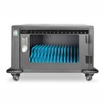 DIGITUS Nabíjecí vozík, 14", USB-C, elektronický PIN zámek,16 nabíjecích základen, ventilátor, 384 x 550 x 375 mm, černá