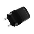 Univerzální USB nabíječka Natec RIBERA GaN 1X USB-A + 1X USB-C 30W, černá