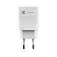 Universální USB nabíječka Natec RIBERA GaN 30W, 1X USB-A, 1X USB-C, černá
