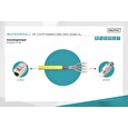 DIGITUS DK-1743-A-VH-5-LD Instalační kabel CAT 7A S/FTP, 500 m, simplex, Dca-s1a d1 a1