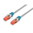 DIGITUS Color spony pro Patch kabel, balíček 100ks, modrá