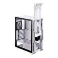 ADATA XPG STARKER AIR/Midi Tower/Transpar./Bílá