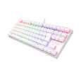 Genesis tichá herní klávesnice THOR 303/TKL/RGB/Outemu Peach Silent/Drátová USB/US layout/Bílá