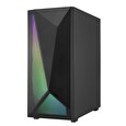 FSP CMT195A/Midi Tower/Transpar./Černá