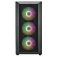 FSP CMT218/Midi Tower/Transpar./Černá