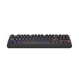 GENESIS herní klávesnice THOR 230/TKL/RGB/Outemu Panda/Bezdrátová USB + Bluetooth/US layout/Černá