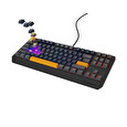 GENESIS herní klávesnice THOR 230/TKL/RGB/Outemu Panda/Drátová USB/US layout/Naval Blue Positive