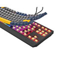 GENESIS herní klávesnice THOR 230/TKL/RGB/Outemu Panda/Drátová USB/US layout/Naval Blue Negative
