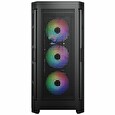 COUGAR PC skříň DUOFACE Pro RGB Mid Tower TG & Airflow Front Panel 4 x ARGB Fans TG Left Panel