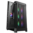 COUGAR PC skříň DUOFACE Pro RGB Mid Tower TG & Airflow Front Panel 4 x ARGB Fans TG Left Panel