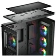COUGAR PC skříň DUOFACE Pro RGB Mid Tower TG & Airflow Front Panel 4 x ARGB Fans TG Left Panel