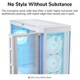COUGAR PC skříň DUOFACE Pro RGB Mid Tower TG & Airflow Front Panel 4 x ARGB Fans TG Left Panel