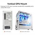 COUGAR PC skříň DUOFACE Pro RGB Mid Tower TG & Airflow Front Panel 4 x ARGB Fans TG Left Panel