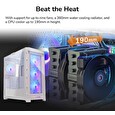 COUGAR PC skříň DUOFACE Pro RGB Mid Tower TG & Airflow Front Panel 4 x ARGB Fans TG Left Panel