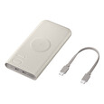Samsung Powerbanka 10000mAh 25W s bezdrátovým nabíjením Beige