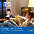 Chytrá žárovka TP-LINK Tapo L535E E27, 8,7W, 230V, přes IP, stmívatelná, 2700K až 6500K