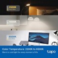 Chytrá žárovka TP-LINK Tapo L535E E27, 8,7W, 230V, přes IP, stmívatelná, 2700K až 6500K