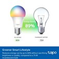 Chytrá žárovka TP-LINK Tapo L535E E27, 8,7W, 230V, přes IP, stmívatelná, 2700K až 6500K