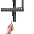 Držák Brateck LP72-46T pro TV 37"-80" 75kg polohovatelný nástěnný