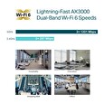 TP-LINK EAP653 UR - AX3000 WIFI 6 přístupový bod Omada 1X GLAN POE+ montáž na strop/zeď (adaptér není součástí balení)