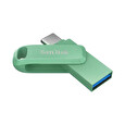 SanDisk Ultra Dual Drive Go/128GB/USB 3.2/USB-A + USB-C/Zelená