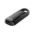 SanDisk Ultra Slider/128GB/USB 3.2/USB-C/Černá