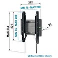 Vogel´s držák na stěnu EFW 8105 pro TV 19-26"