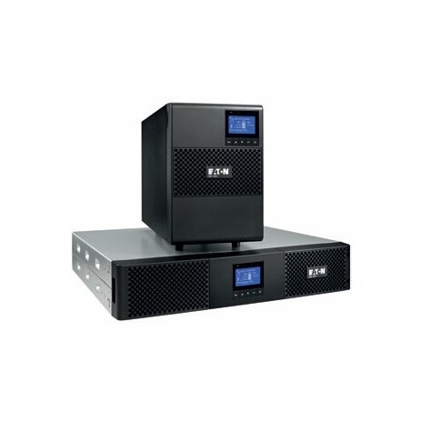 EATON UPS 9SX 3000VA, On-line, Rack 2U, 3000VA/2700W, výstup 8/1x IEC C13/C19, USB, displej, sinus