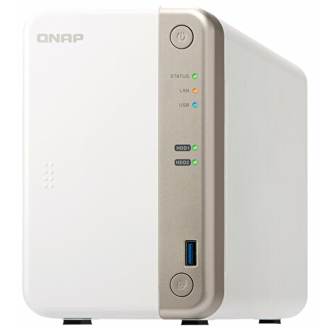 QNAP TS-251B-2G 2 GHz DC/2GB/2xHDD/1xGL/USB 3.0/Raid 0,1/HDMI/iSCSI