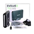 EVOLVEO 3.5" Tiny 5, 10Gb/s, externí rámeček na HDD, USB 3.1 A + redukce USB 3.1 A/USB C