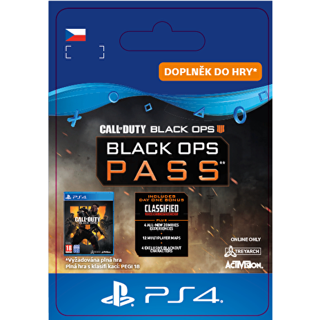 ESD CZ PS4 - Call of Duty®: Black Ops 4 Pass