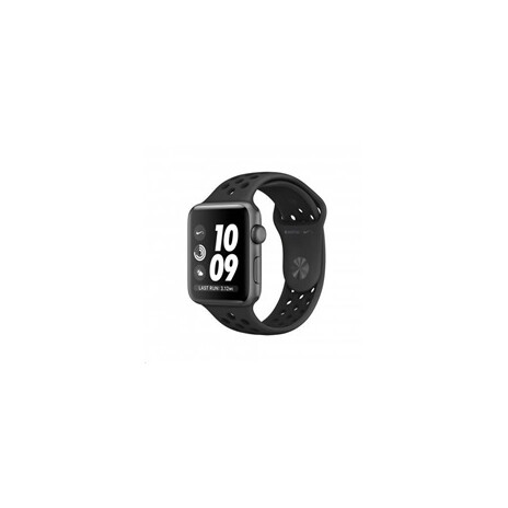 Apple Watch Nike+ Series 3 GPS, 38mm Space Grey Aluminium Case with Anthracite/Black Nike Sport Band