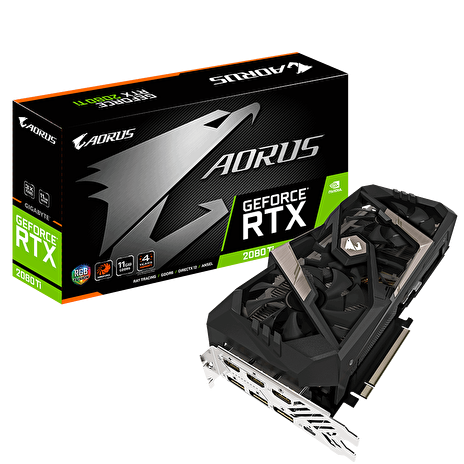 Gigabyte AORUS GeForce RTX2080 Ti, 11GB GDDR6