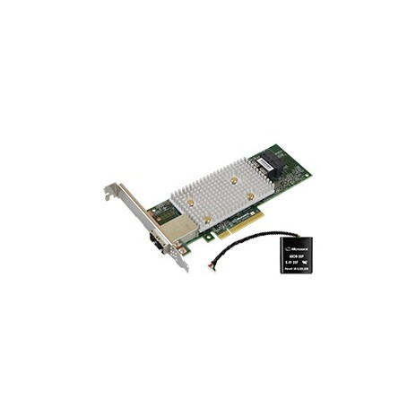 Microsemi Adaptec SmartRAID 3154-8i8e Single, 4GB+cache, 2/2x SFF-8643/8644, 12Gbps, PCIe x8, SSD cache
